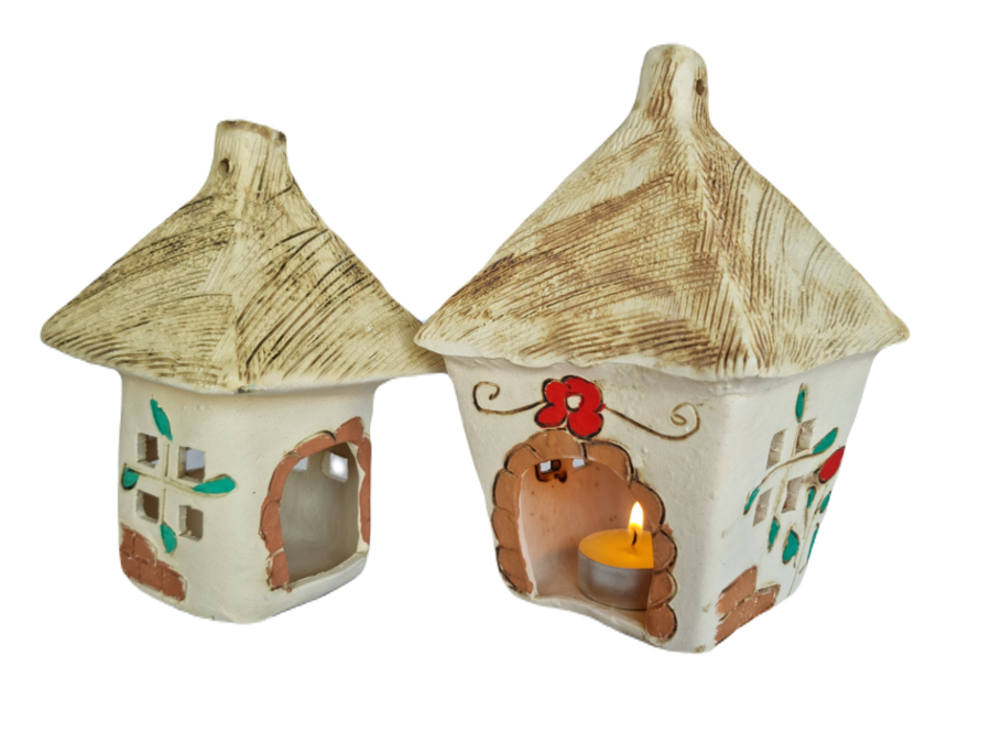 Kućice svećnjak
